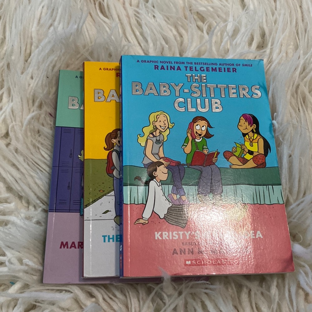 3 babysitter club books